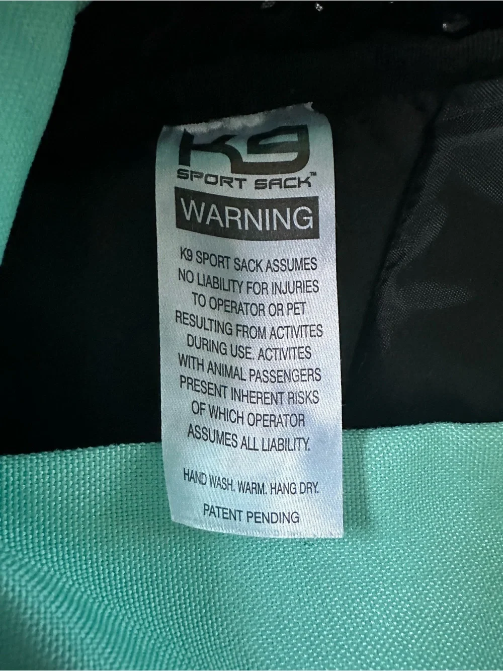 K9 Sport Sack Dog Carrier with removable storage